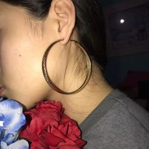 Gold Hoop Earrings